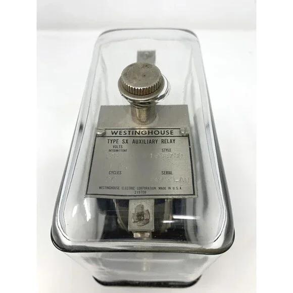 Westinghouse Type SX Auxiliary Relay 1338739 125 Volts