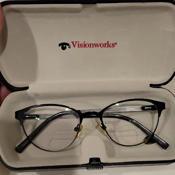 Tempo Black Glasses