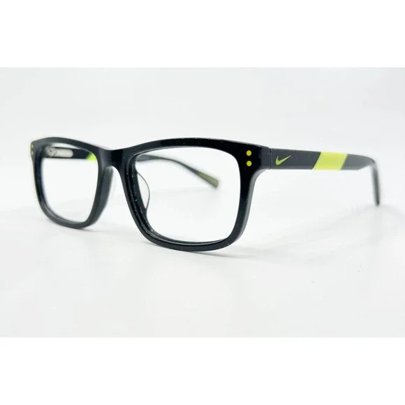 Nike Eyeglasses Kids Black Volt Just Do It 5536 010 49-15-130