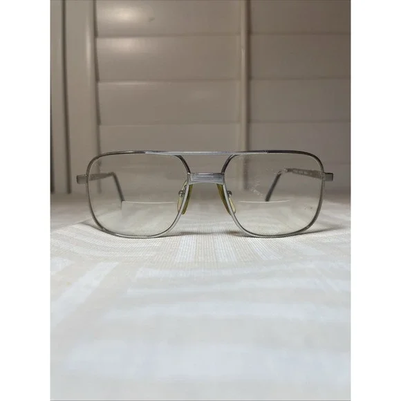 Luxottica Eyeglasses Taupelite Director Klixx 2 Silver Plated 135 FRAMES ONLY