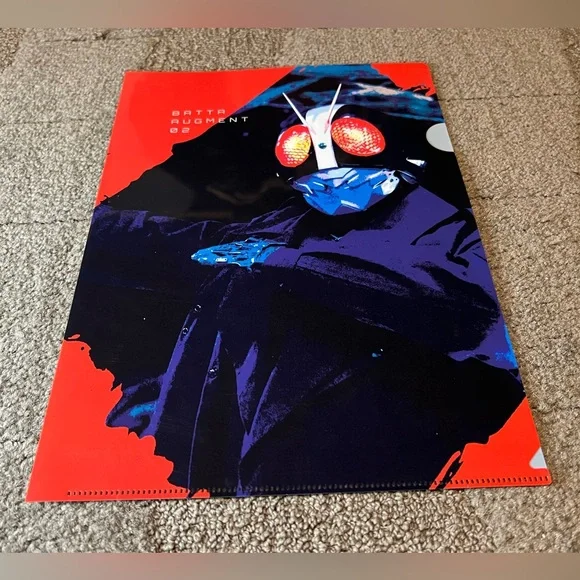 Shin Kamen Rider x Family Mart Clear File Folder Batta Augment 02 Japan Exclusiv