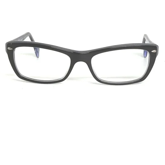 Ray Ban Eyeglasses 5255 5190 5416 135 Black Blue Square Full‎ Rim Optical Frames