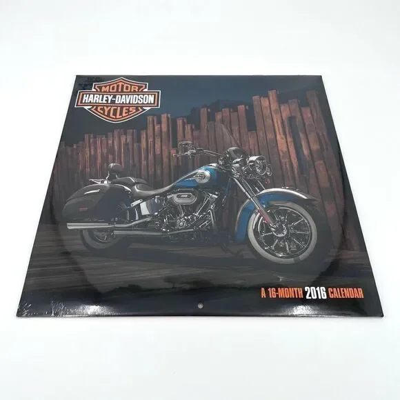 NWT sealed Harley Davison’s 2016 Motorcycle calendar‎