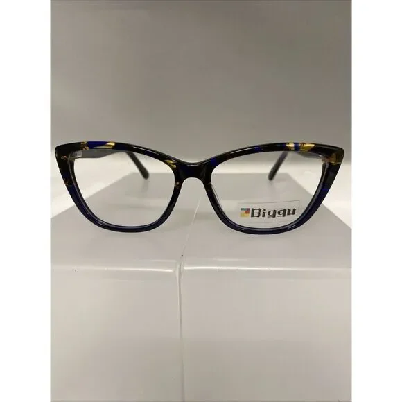 Biggu Womens Eyeglasses Tortoise Cat Eye NEW Frame Only 3238
