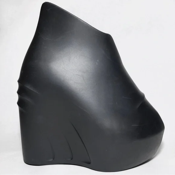 Givenchy Monumental Mallow Wedge Platform Boots in Black