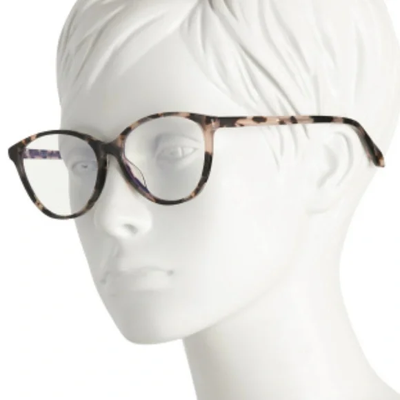 QUAY True That Blue Light Glasses Milky Tortoise Bluelight Blocking Lens NWT