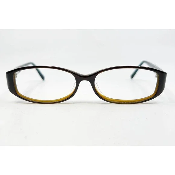 Laura Ashley Lotus Eyeglass Frames Womens Brown Truffle Floral 53-15-135 40774