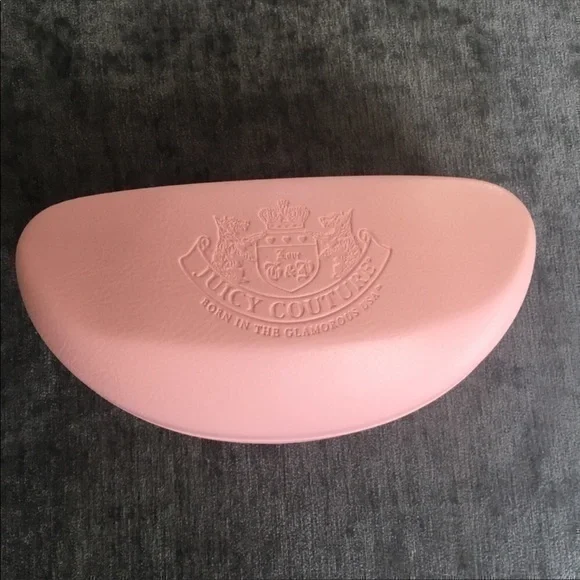 Juicy Couture Pink Sunglasses Case Y2K Vintage