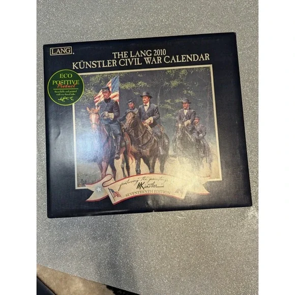 LANG 2010 Paintings MORT KUNSTLER‎ Art Civil War Calendar seventeenth edition