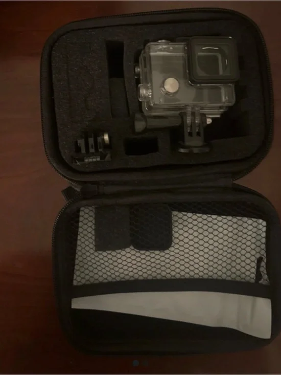 GoPro Black Travel Case with Clear Waterproof Housing
