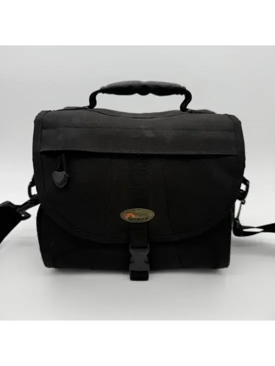 Lowepro EX160 Arctic Black Digital Camera Pouch Shoulder Bag 9”x5”x7”