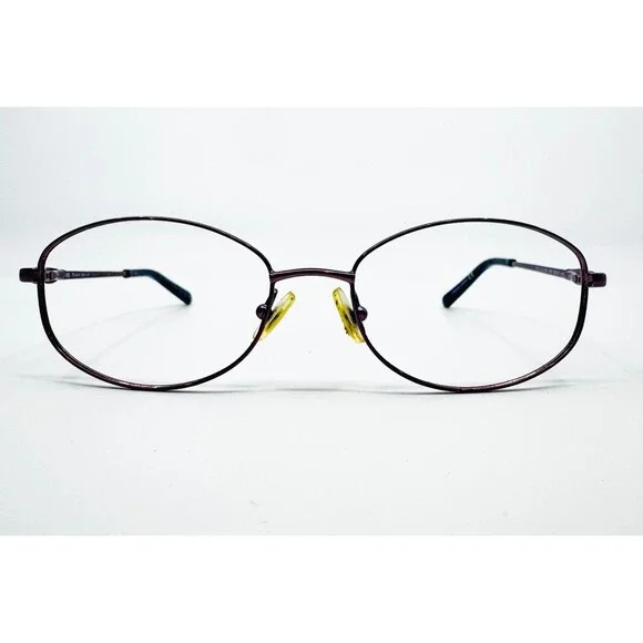 Tres Jolie 161 Eyeglasses Womens Purple Oval Metal Frames 53-17-135
