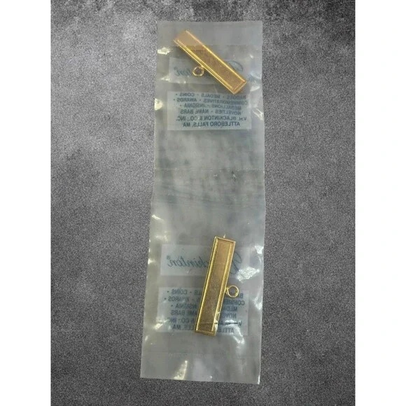 Blackinton gold-plated Jewel Bar Top or Name Bar