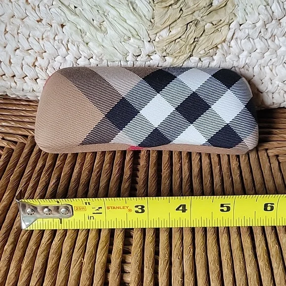 Burberry hard eyeglass/sunglass case