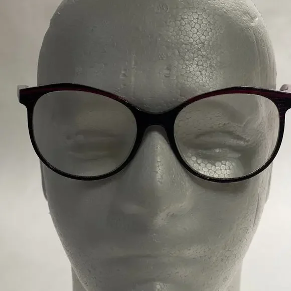 Alain Mikli Paris Eyeglasses Frames Only 54-17-140 Purple Hand Made in Italy