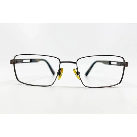 Perry Ellis Eyeglasses Mens Brown PE 367-3 Full Rim Rectangle 54-17-140