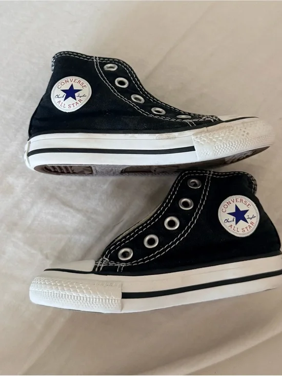 Converse Black High Top Sneakers