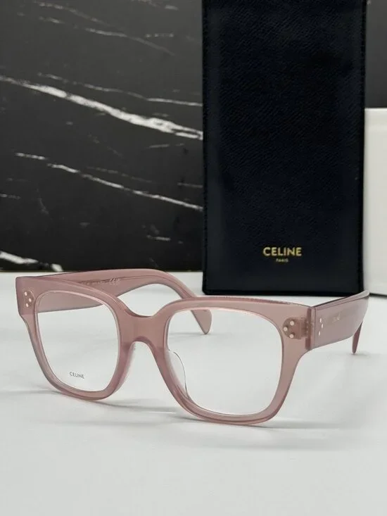NEW CELINE CL50110U 045 EYEGLASSES PINK WOMEN EYEWEAR CELINE