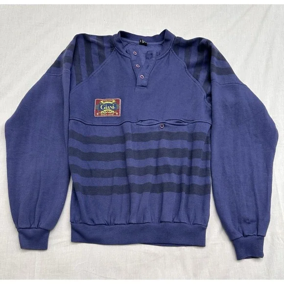 MASIDY‎ - Men's Small Long Sleeve Shirt Giani Classic Style Shirt Blue