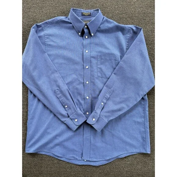 The Arrow Company Long Sleeve Button Up Dress Shirt Men's Size 18 - 36/37