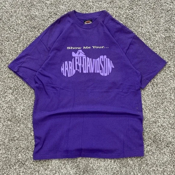Vintage 90s Harley Davidson 