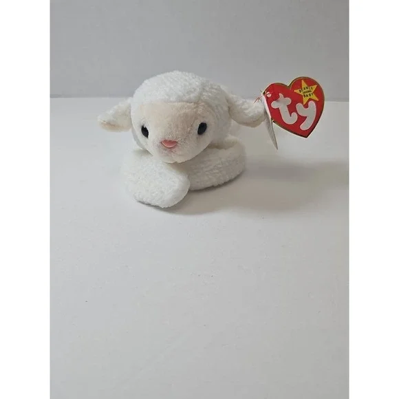 Fleece the Lamb, TY Beanie Baby, Retired‎
