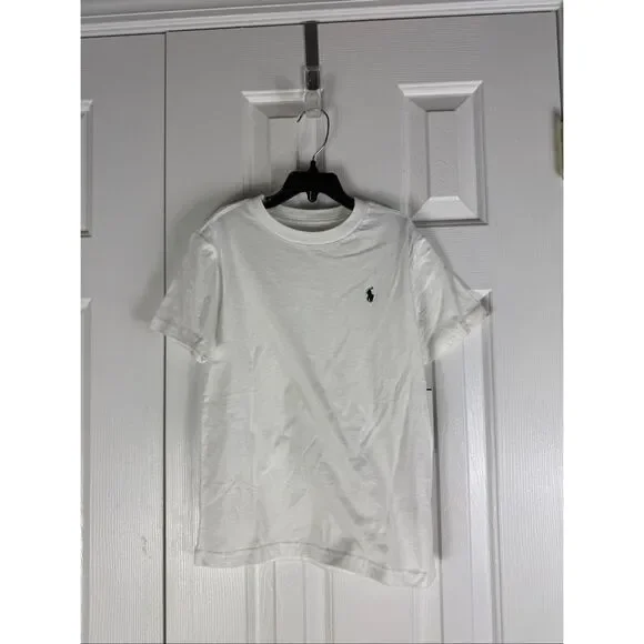 NWT Ralph Lauren Boys White Shirt Size 7