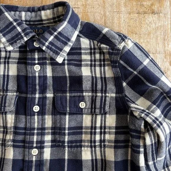 Ralph Lauren Boys Flannel Shirt size 5