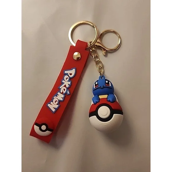 Pokémon Keychain‎ Squirtle In Pokémon Ball