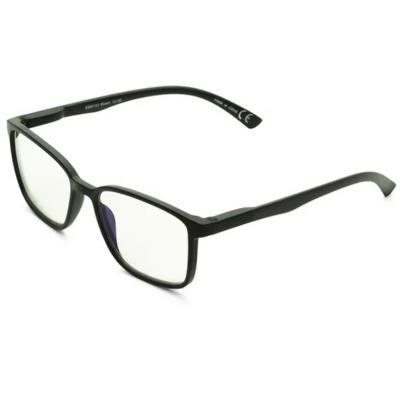 E-Specs Matte Black Blue Light Filtering Glasses New