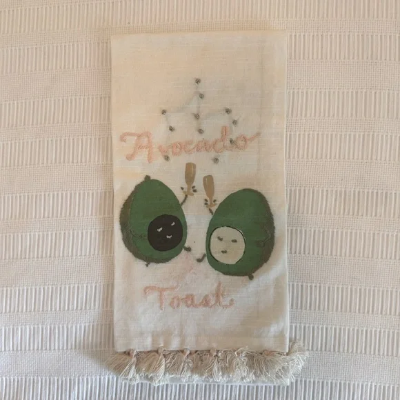 Carly Home Avocado Toast Dish Towel - Anthrohome