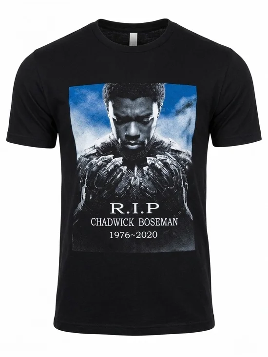 R.I.P Chadwick Boseman Delta XL Black Panther T-Shirt