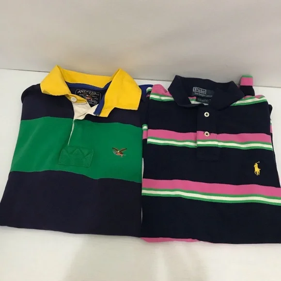Polo by Ralph Lauren & American Living Polo Shirts Size M