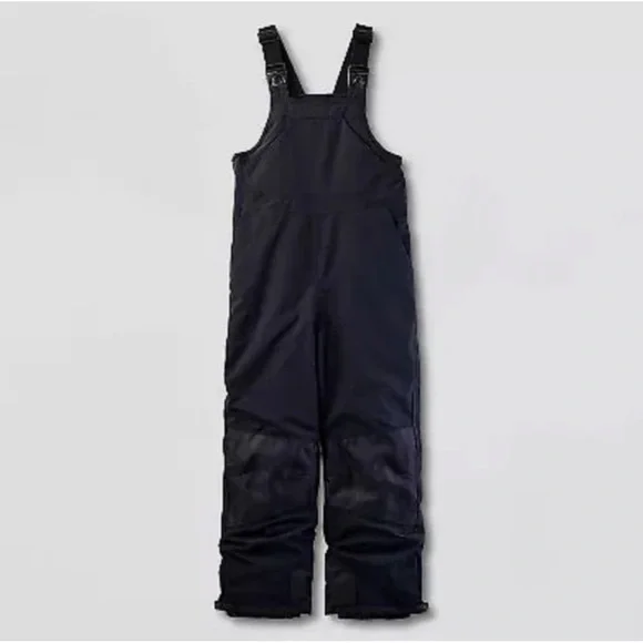 Kids' Waterproof Snow‎ Bib - 83% Recycled Polyester, Adjustable Straps SMALL NWT