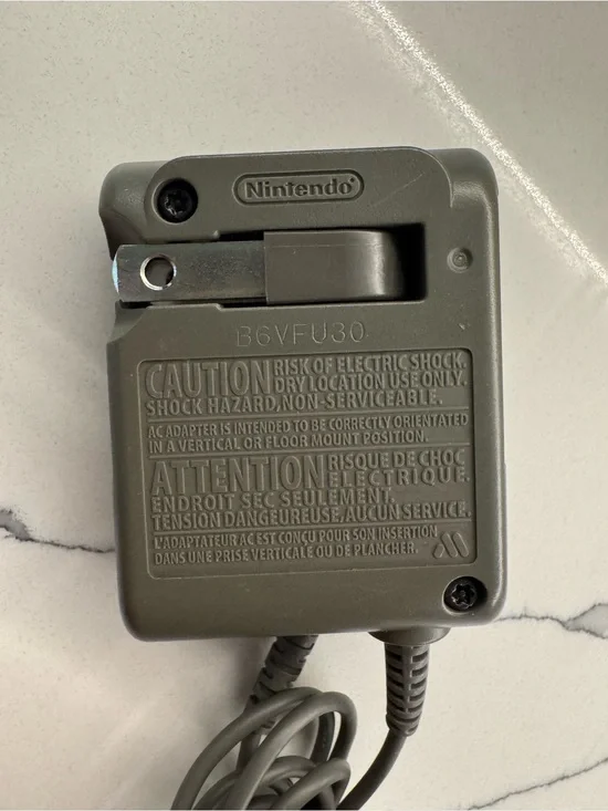 Nintendo DS Lite Power Adapter Charger
