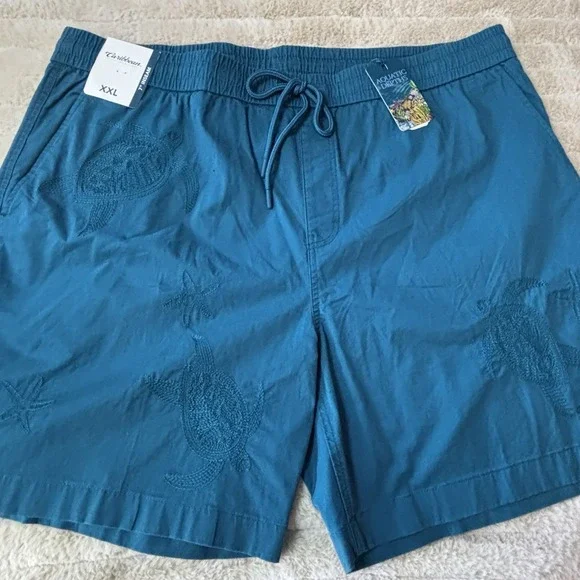 Caribbean Men's 2XL Turtle Embroidery 7