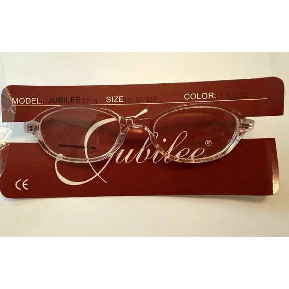 NWT Jubilee 5700 Light Lilac Plastic AUTHENTIC EYEGLASSES FRAME RX 44-17-130