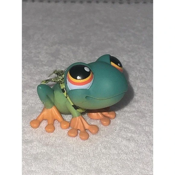 Littlest Pet Shop LPS Spring Theme Tube 264 Frog only