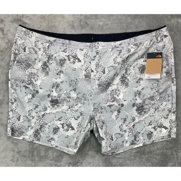 NWT North Face Men's Big Wander Short 2.0 Size 5XL‎ Long High Rise Gray