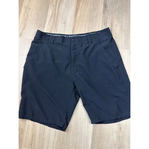 Denali Mens Performance Shorts Black Size 36 Hiking Fishing D427560S Stretch
