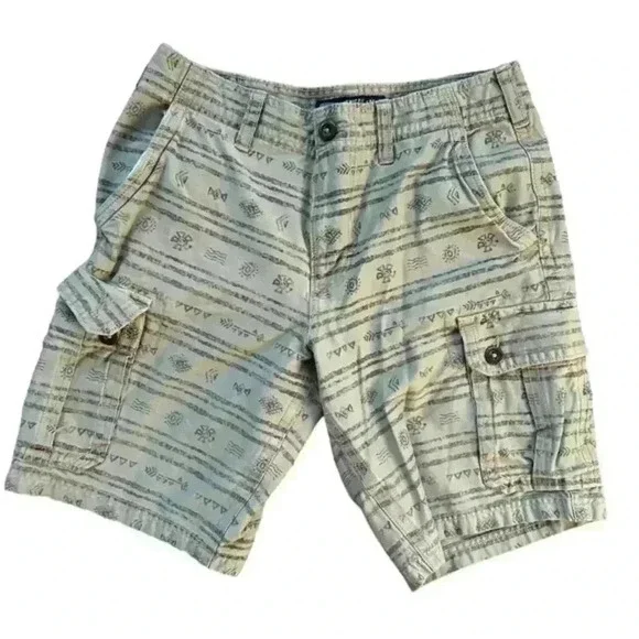 American Eagle Size 31 Mens Active Flex Cargo Bohemian Shorts