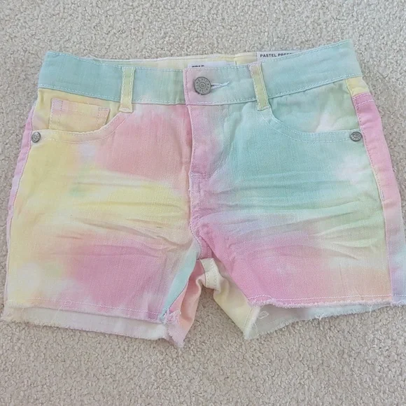 Pastel Tie Dye shorts