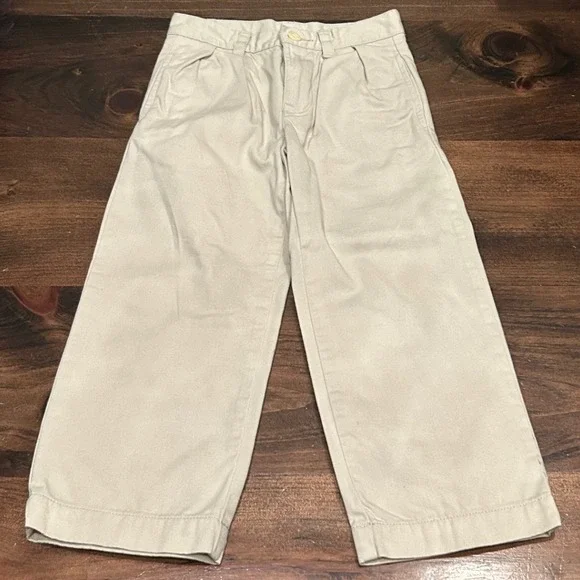 Ralph Lauren Polo Chino Pants Kids 4 Khaki Classic Cotton Trousers Preppy Casual
