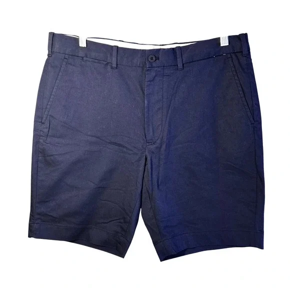 Polo Ralph Lauren Mens Navy Blue Performance Golf Tailored Fit Shorts‎ Size 33