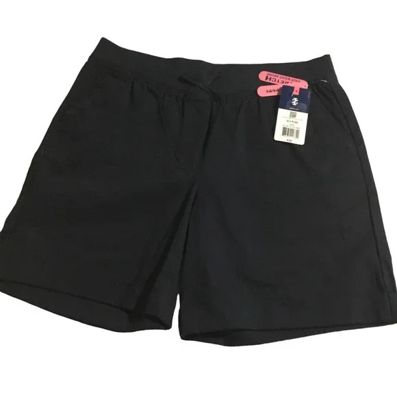 Izod Girl’s Navy Pull On Shorts Size 16.5 NWT
