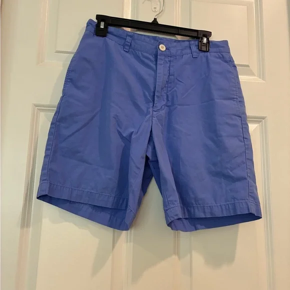 Vineyard Vines‎ Classic Periwinkle Blue Flat Front Chino Shorts