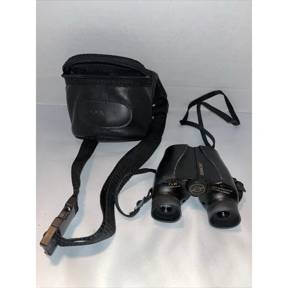 Simmons Binoculars 7-15x25 Compact Model 24157 Fully Coated Optics With Case