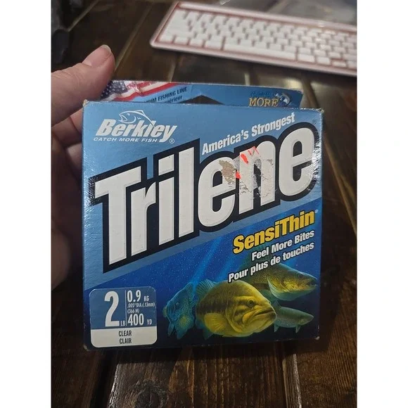 Trilene 2 Lb‎ XT Fishing Line 400 Yards CLEAR