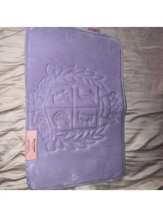 Juicy Couture Memory Foam Bath Mat lavender