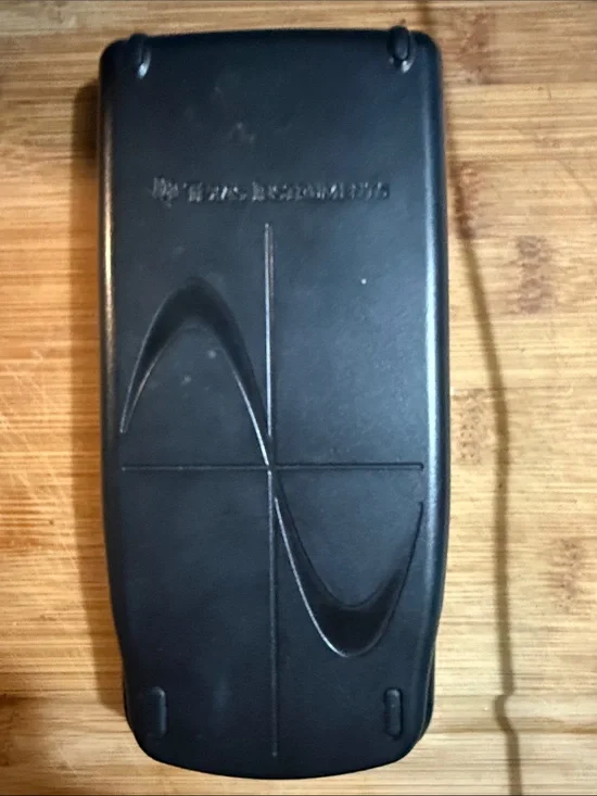Texas Instruments TI-86 Black Graphing Calculator with Matching Cover